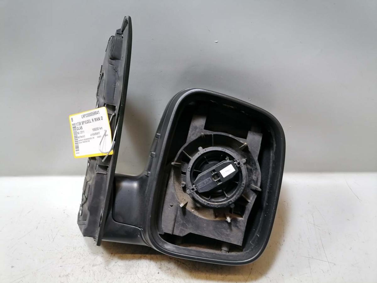 VW Caddy 3 2K original Au&szlig;enspiegel rechts manuell von au&szlig;en verstellbar Facelift Bj.2011